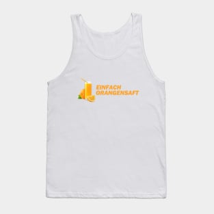 Einfach Orangensaft - Money Boy Zitate Tank Top